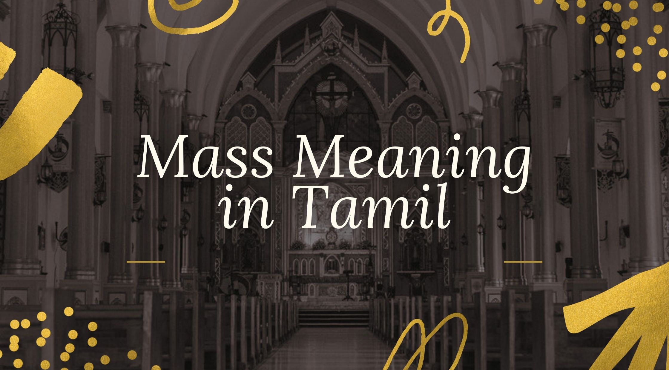 Mass Meaning in Tamil
